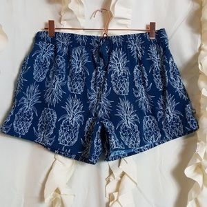 NWOT Lauren James Pineapple Shorts 🍍